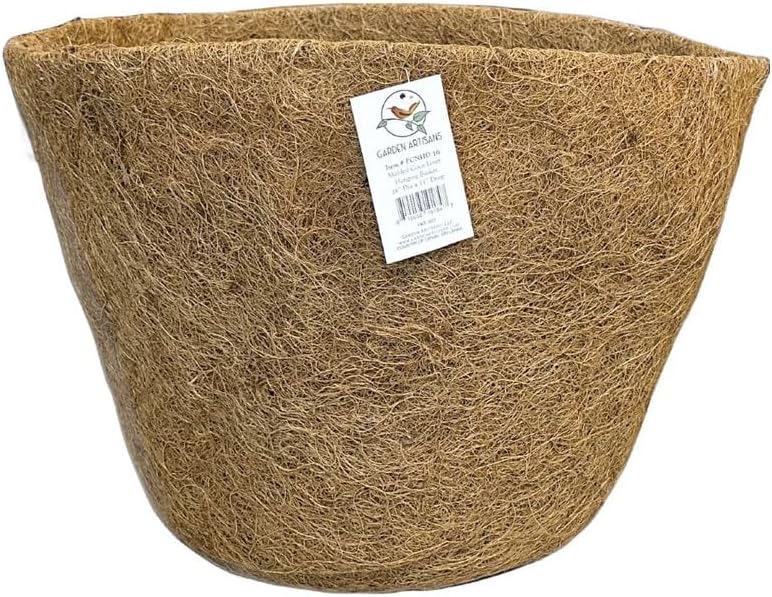 Flat Bottom Tapered Round Coco Liner 20in Dia. x 11in D