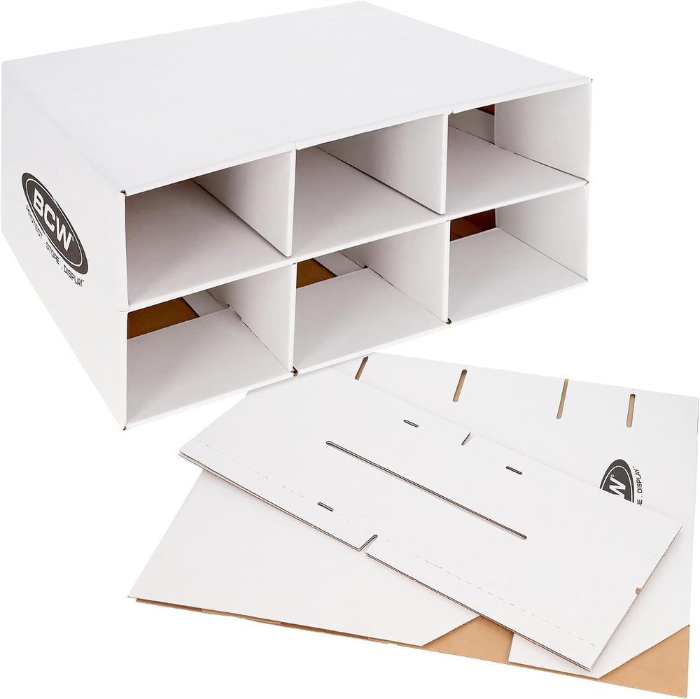 BCW Two Row Shoe Box Card House Storage Box | Stackable Trading Card Storage ...