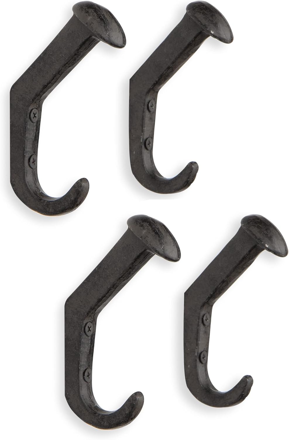 Rustic State Slack Wall Mount Cast Iron Hooks Coat Towel Bag Hat Hanger Multi...