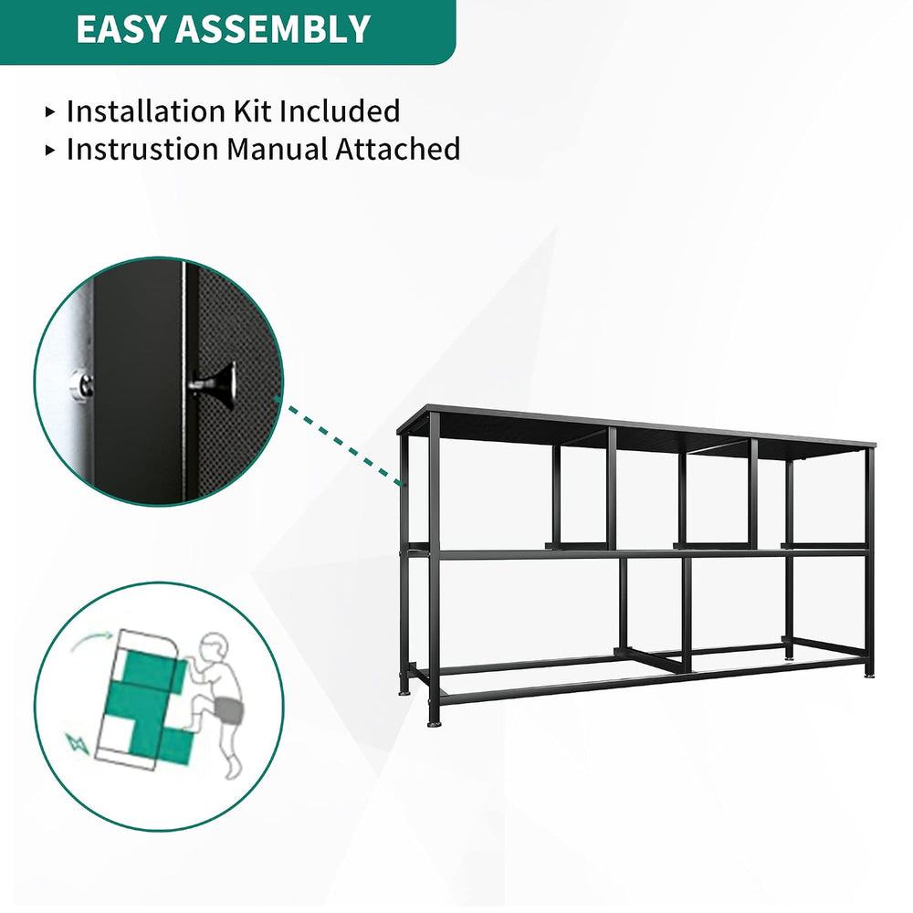 YITAHOME Dresser with 5 Drawers - Fabric Storage Tower, Organizer Unit for Be...