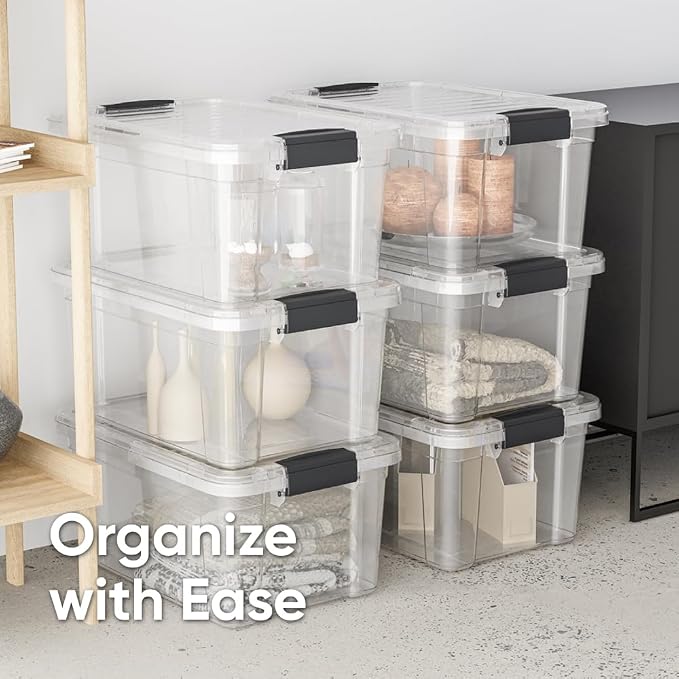 Superio Clear Storage Boxes