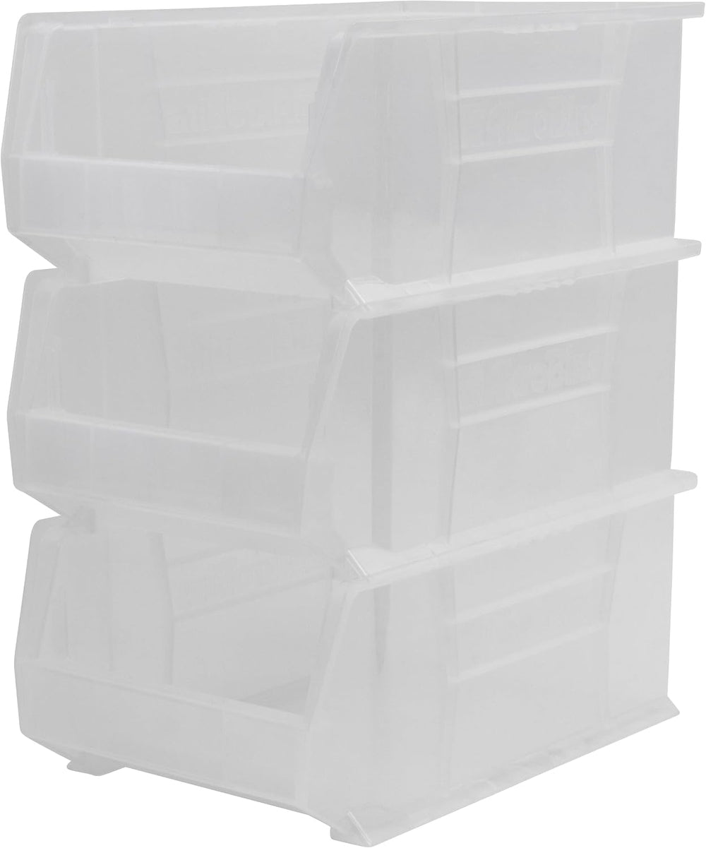 Akro-Mils 30281 Super-Size AkroBins Plastic Storage Bins, Space-Saving Stacka...