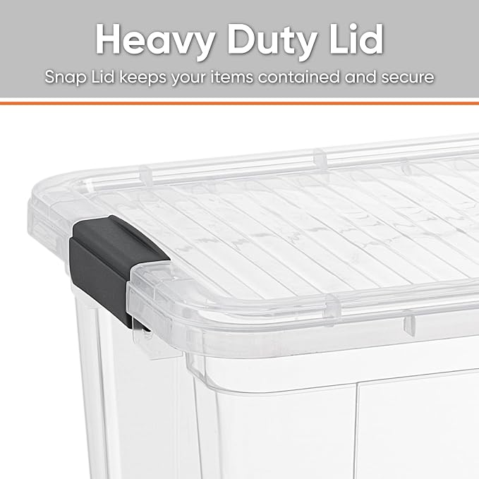 Superio Clear Storage Boxes