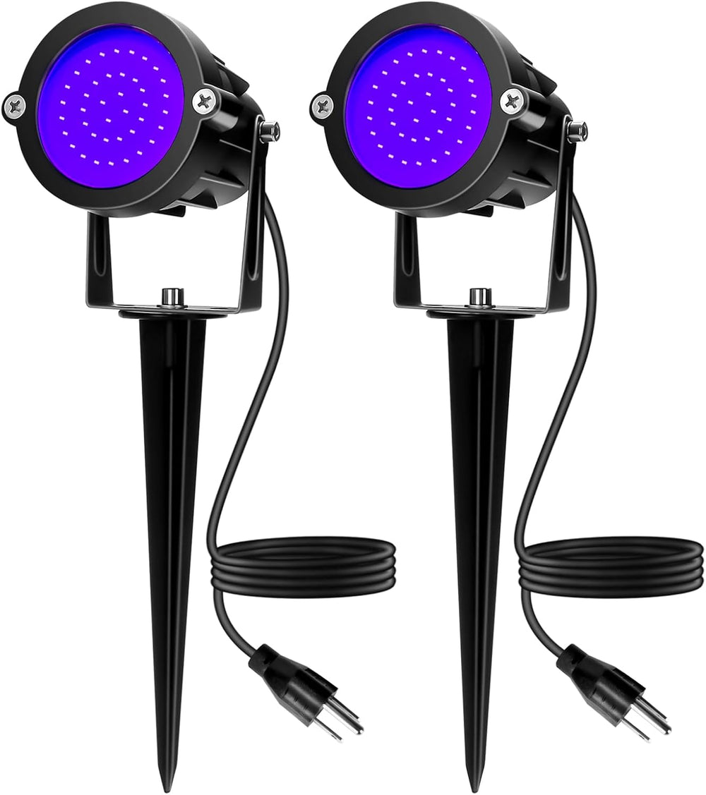 Elenora Halloween Spotlights Outdoor, 15W LED Black Light/Blacklight for Glow...