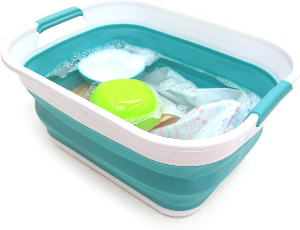 SAMMART 17.5L (4.6 Gallon) Collapsible/Foldable/Pop Up/Portable Washing Tub, ...