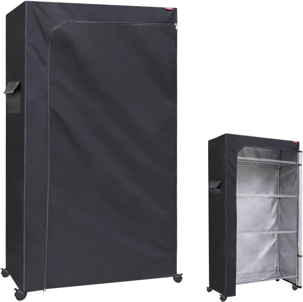 Shelf Dust Covers for Wire Shelving, Fits 48" W x 18" D x 72" ...