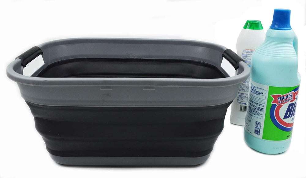 SAMMART 17.5L (4.6 Gallon) Collapsible/Foldable/Pop Up/Portable Washing Tub/S...