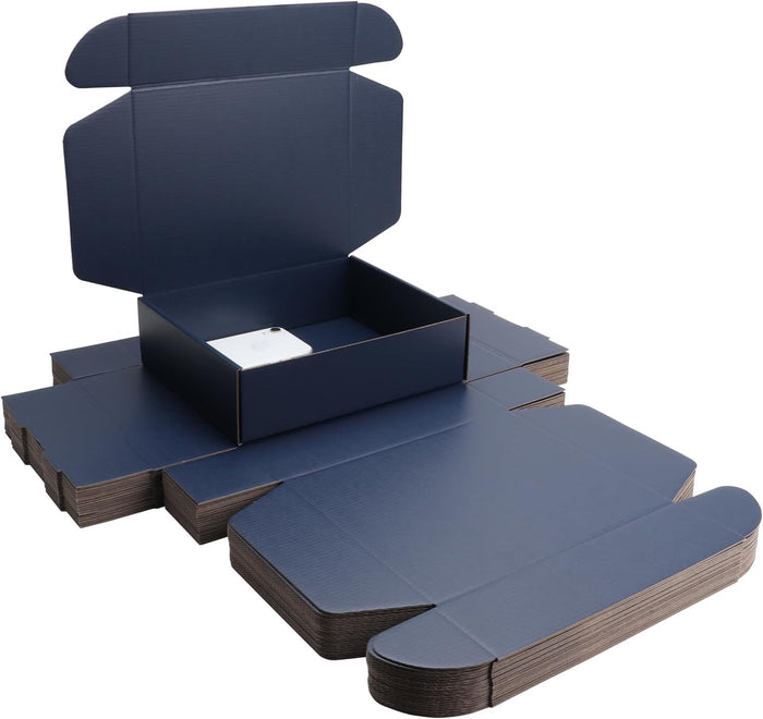 Dark Blue Corrugated Shipping Packaging Box for Gifts,Wedding&All Festivals