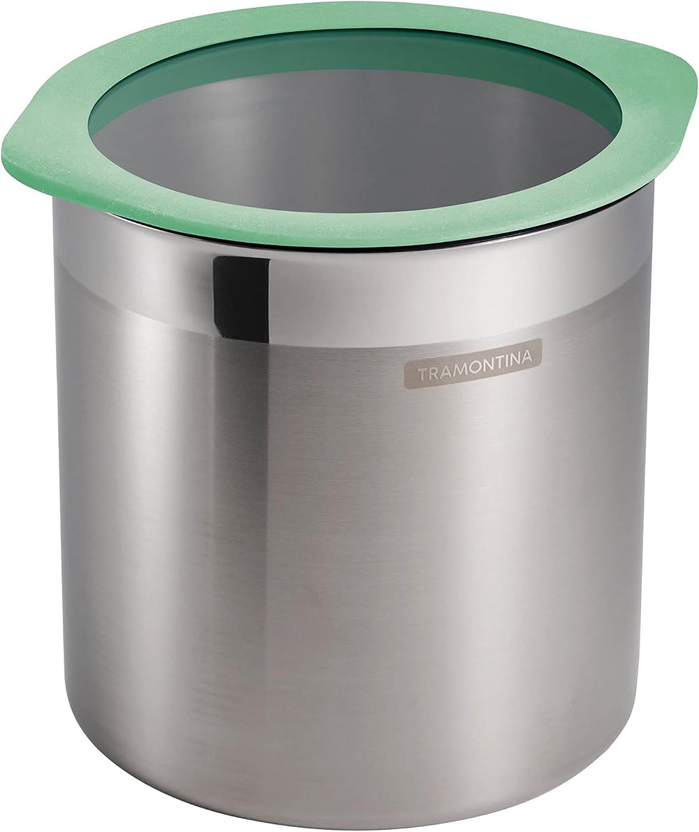 Tramontina 4-Pc Food Storage Containers with Silicone Lids - Mint Green
