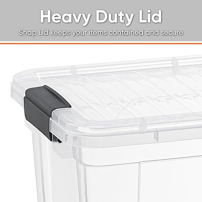 Superio Clear Storage Boxes
