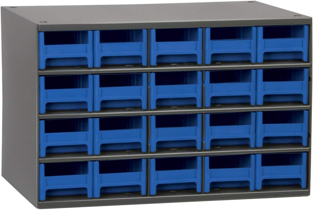 Akro-Mils Steel Garage Storage Cabinet, Small Parts Organizer Metal Cabinet f...