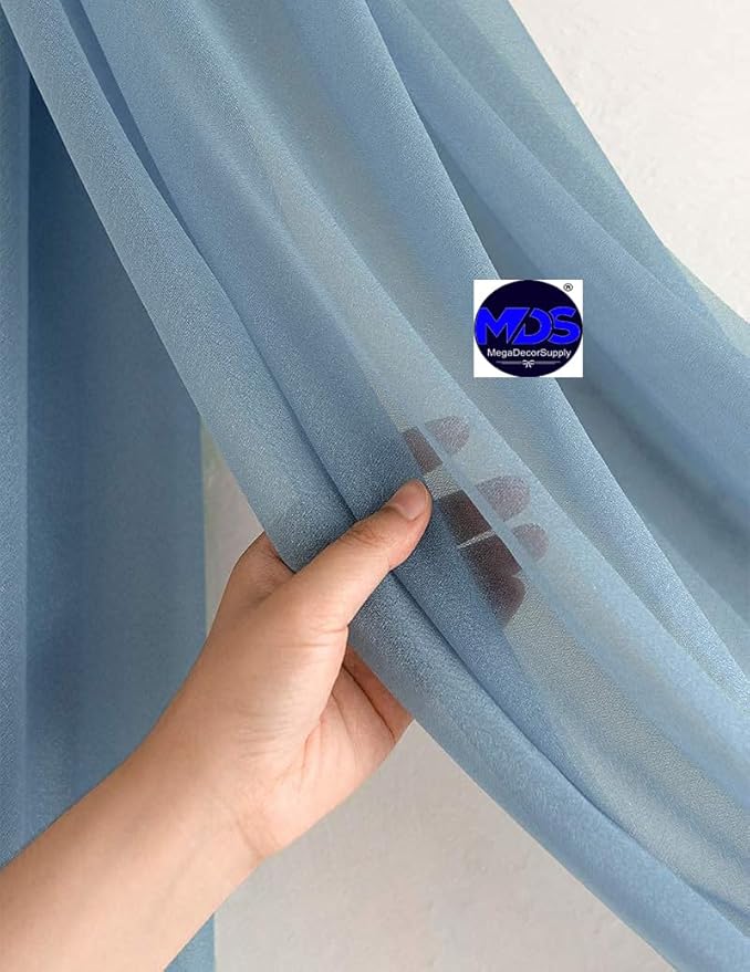 MDS Halloween Chiffon Draping Fabric - 1 Panel, 30" Wide x 40ft Long - S...
