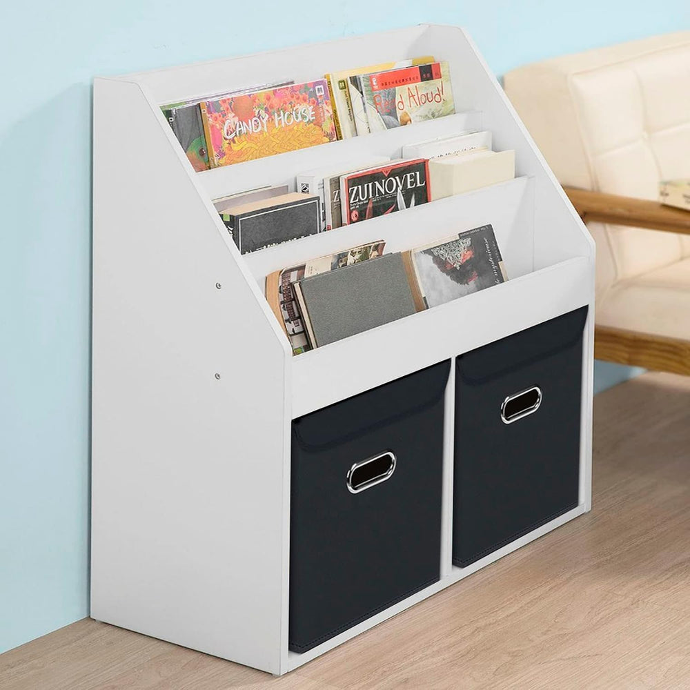 Closet Organizers Fabric Storage Bins With Lids Collapsible Cube Storage Orga...