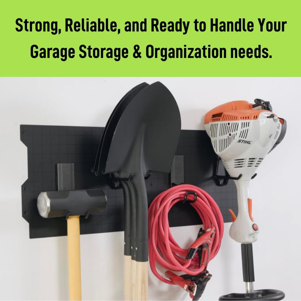 GATOR MAGNETICS 2 Pack Steel Wall Panels 16.75 x 12 in, Garage Organizer