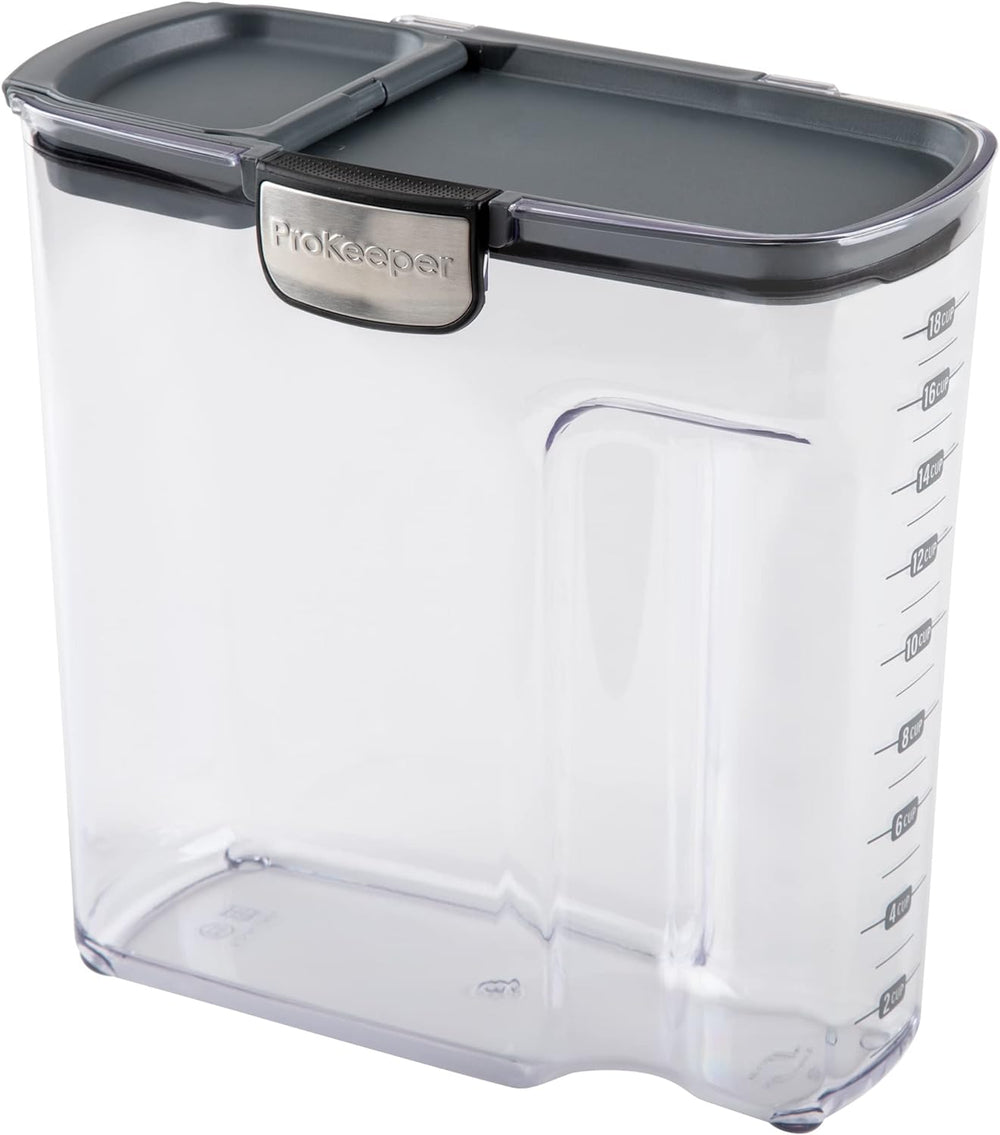 Progressive International ProKeeper+ Clear Plastic Airtight Food Baker's ...