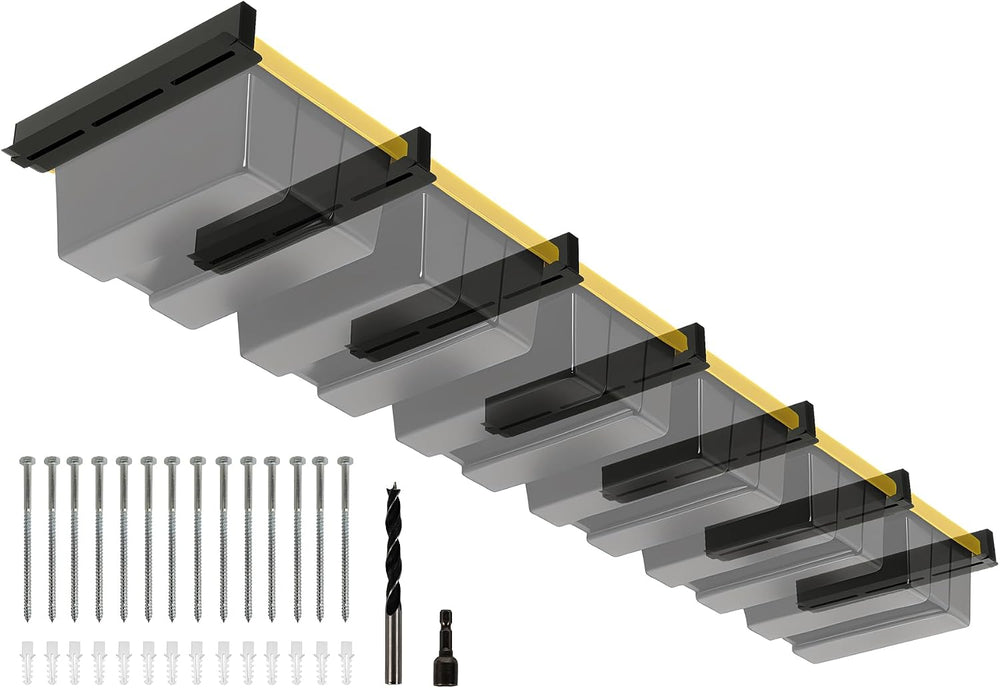 6-bin Overhead Garage Storage Rack, Ceiling Storage Racks
