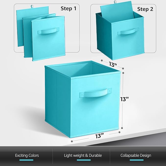 Sorbus 13 Inch Storage Bins