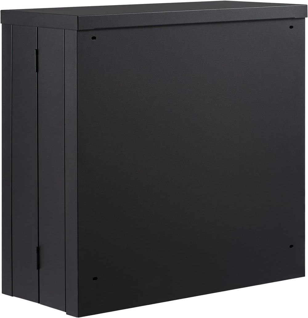 VEVOR Foldable Wall Cabinet, Metal Garage Locker Mounted 26" Small Tool ...