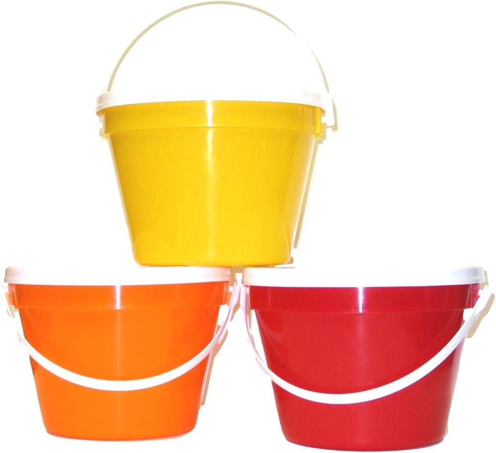 Talisman 1-Gallon Plastic Buckets, Pack of 3