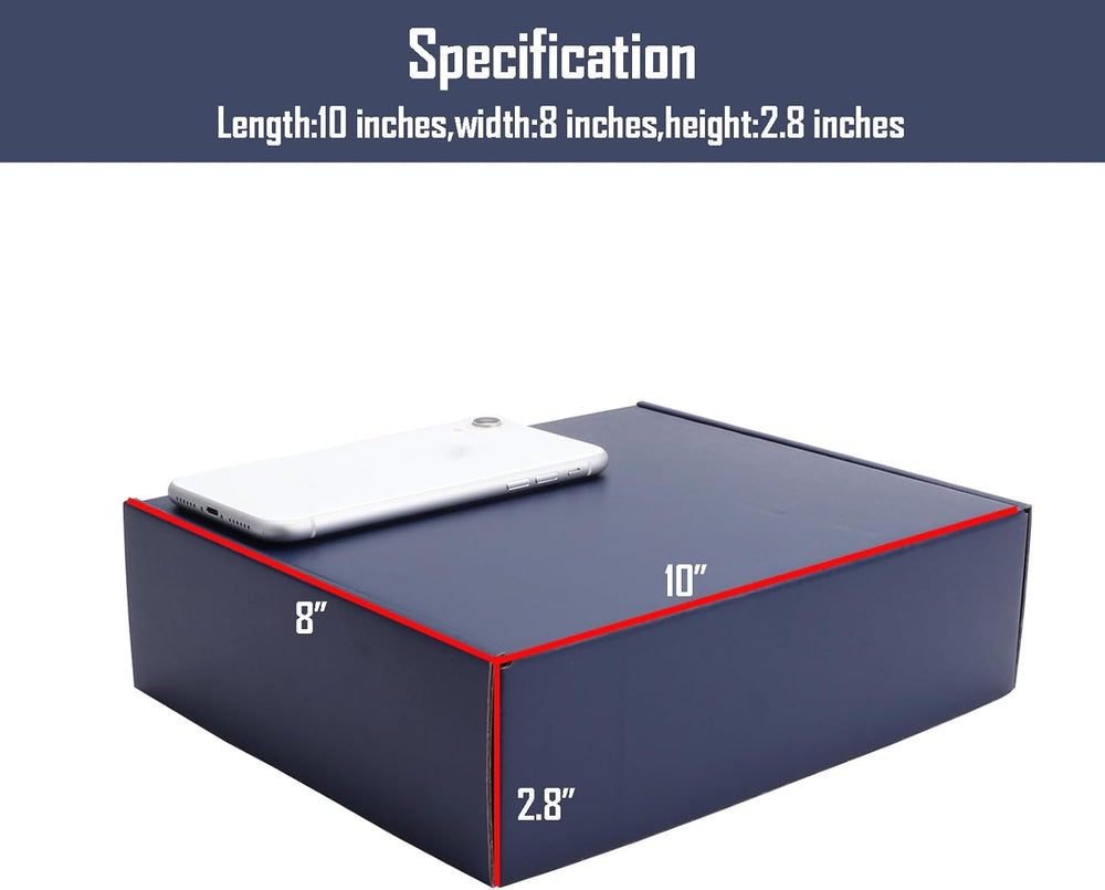 Dark Blue Corrugated Shipping Packaging Box for Gifts,Wedding&All Festivals