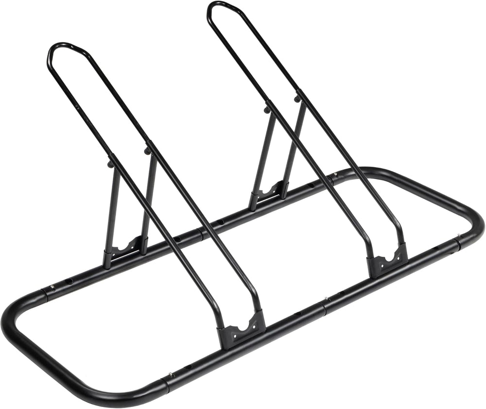 CyclingDeal Bicycle Floor Parking Rack Stand - for Mountain MTB Road Bike - I...