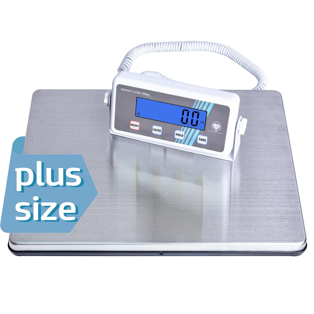 Extra Wide Body Weight Scale for Medical, Home & Wrestling Use, 440 lb