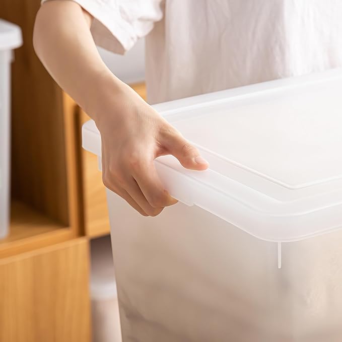 Stackable Plastic Storage Bins