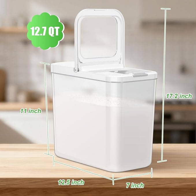 Rice Flour Storage Container