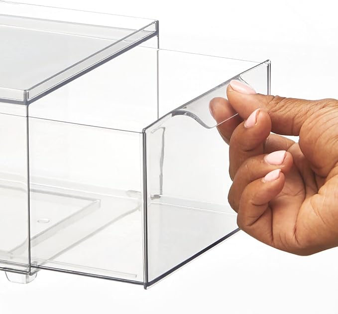 mDesign Stackable Storage Containers Box