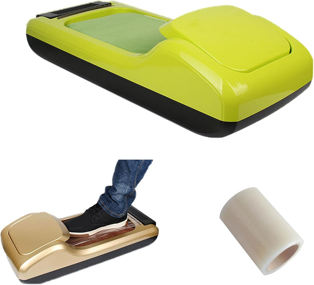 Dxcaicc Automatic Shoe Covers Dispenser,Waterproof Shoe Covers Machine with 3...