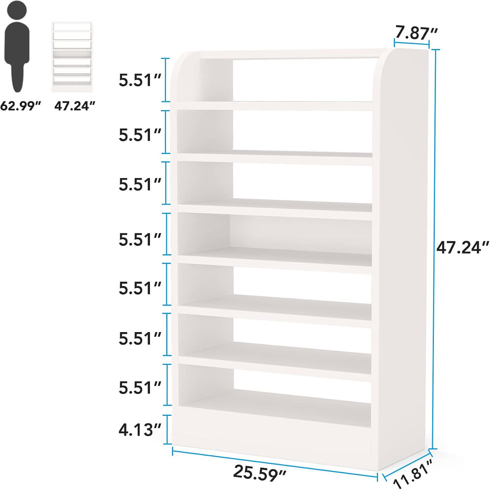 Tribesigns Shoe Rack Set of 2, 8-Tier Tall Shoe Shelf Shoes Storage Organizer...