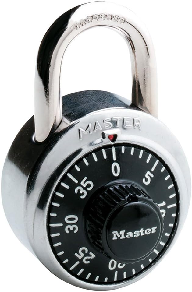 Master Lock 1500D 10 Pack 1-7/8in. Combination Dial Padlock