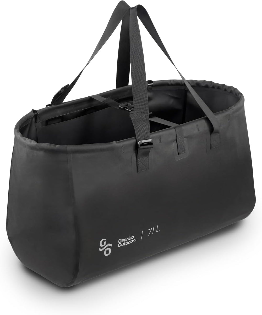 Gearlab Gear Tub - 71L Waterproof Heavy-Duty Gear Bag/Stand-Up Utility Tote f...