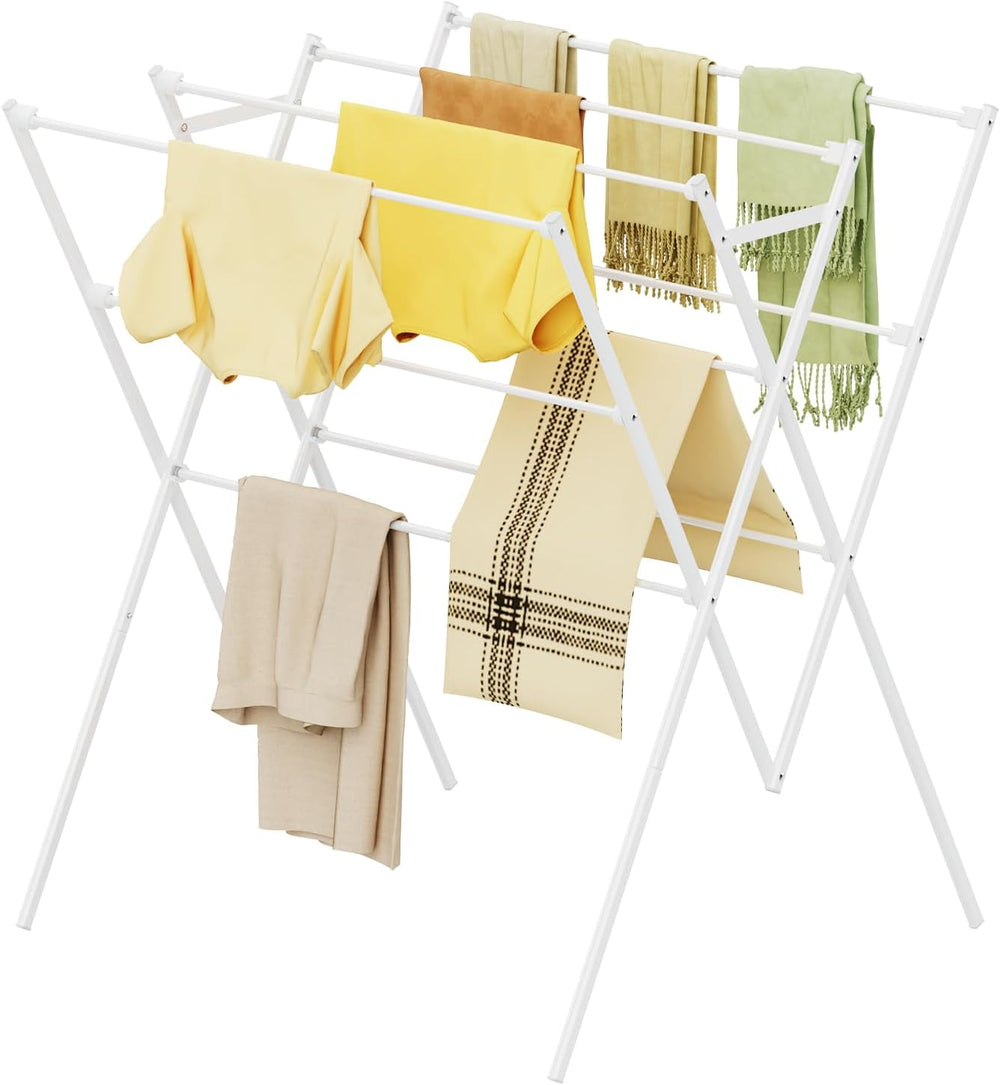 Extra Large Clothes Drying Rack Foldable Clothing Drying Rack 33" W x 37...