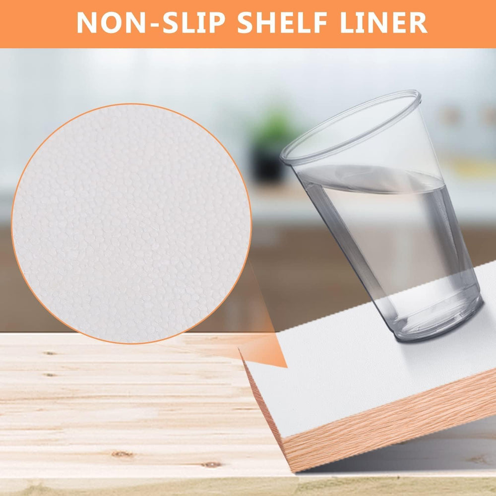 WochiTV Shelf Liner for Cabinets, Drawer Non Adhesive Non Slip Foam Mat for K...