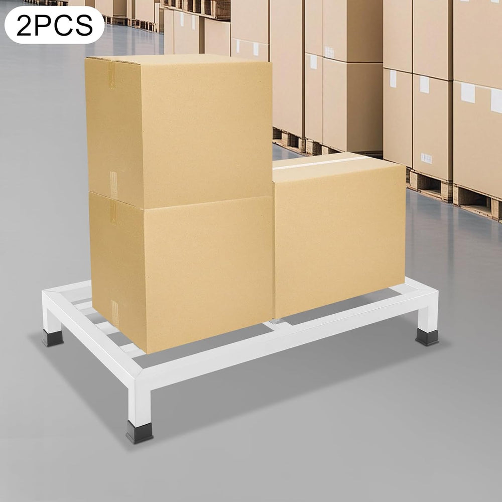2Pcs Stainless Steel Dunnage Rack, 24''L x16''W x 4''...