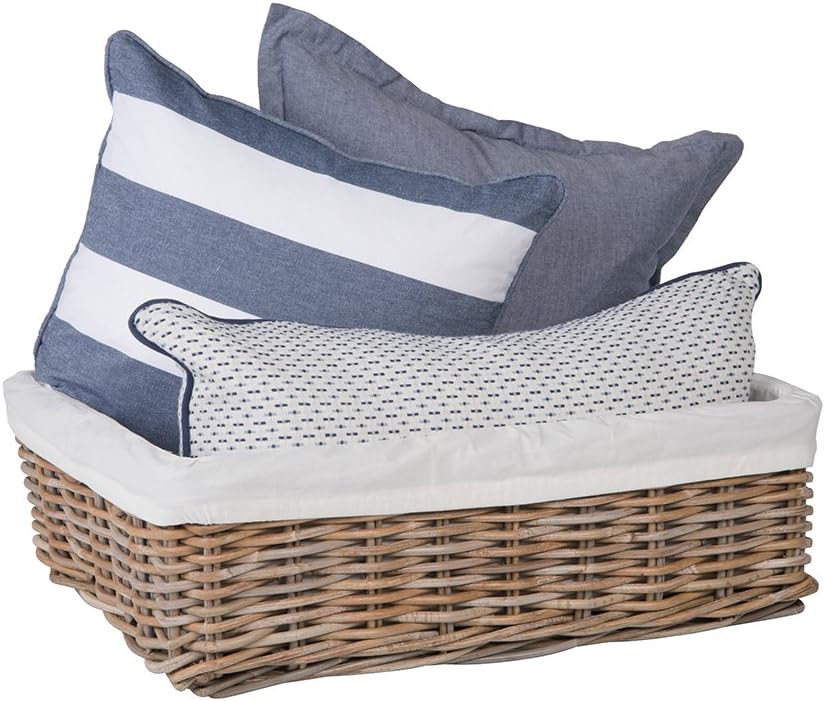KOUBOO Rattan Underbed Removable Liner, Decorative Storage Basket, Organizer,...