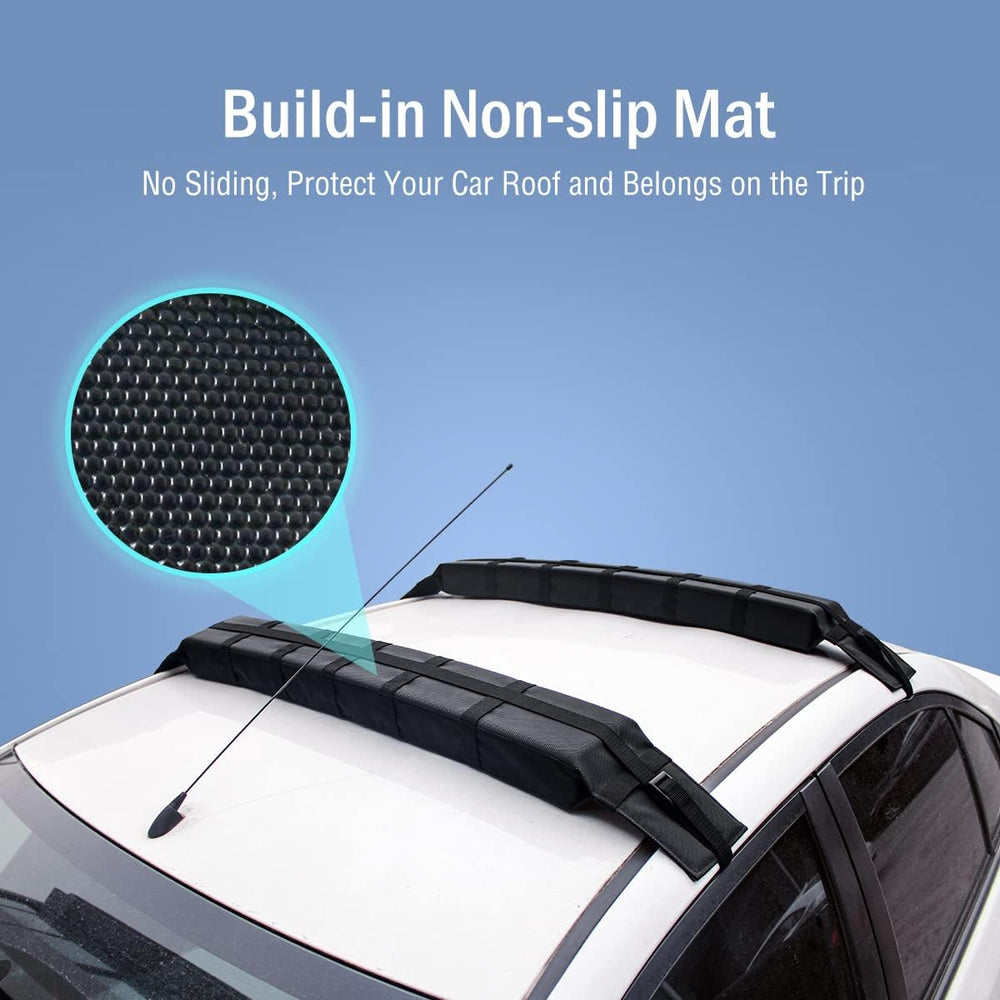 Premium Kayak Roof Rack Pads Universal Soft Car Roof Rack Carrier