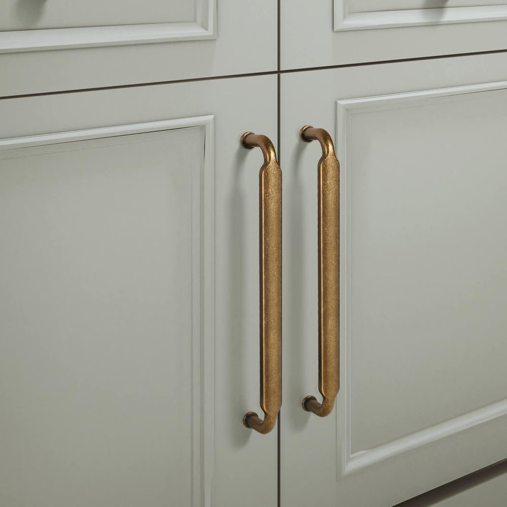 Goo-Ki 12 Pack 3 Inch (76mm) Hole Center Cabinet Pulls Antique Brass Zinc All...
