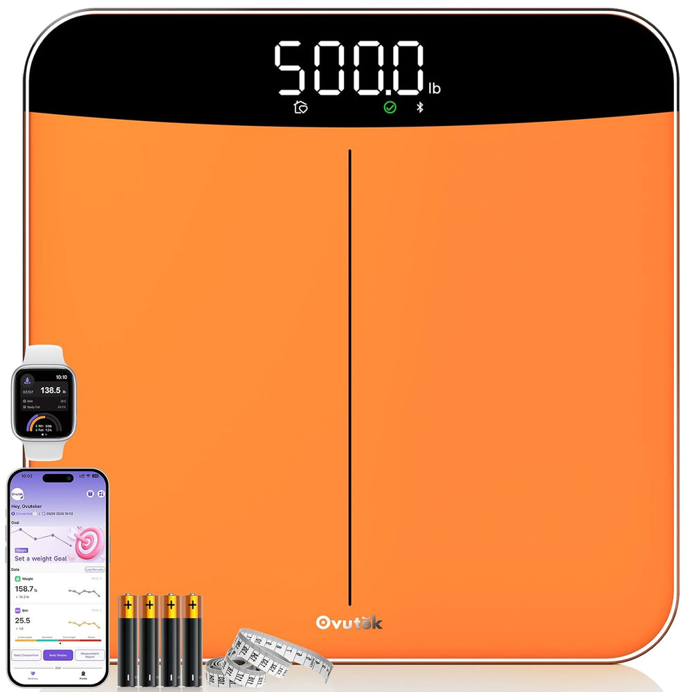 500lb Digital Bathroom Scale with Body Weight Trends App