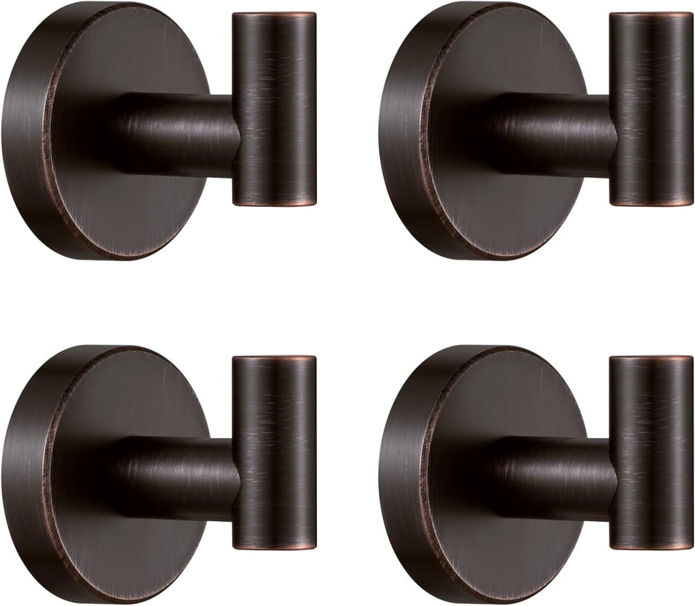 BigBig Home Bronze Towel Hooks, Bathroom Robe Hook Oil Rubbed, Bath Farmhouse...
