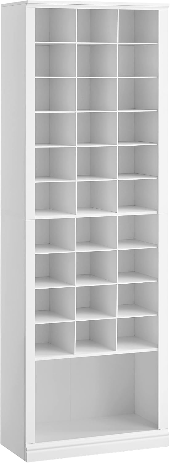 Hzuaneri 11 Tiers Shoe Storage Cabinet, Tall Shoes Cabinet with Cubby