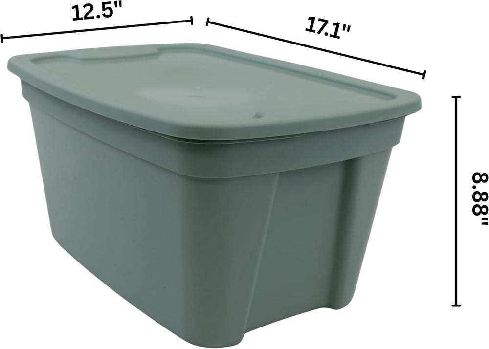 Edge Plastics Classic Storage Tote, durable storage in for home or garage wit...