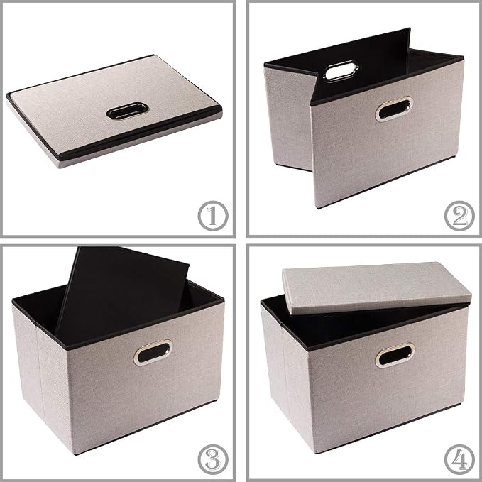 PRANDOM Foldable Storage Bin
