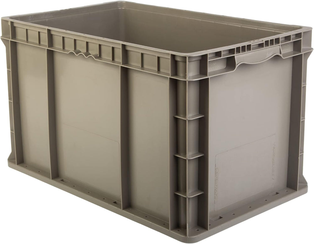 Hudson Exchange 24 x 15 x 14.5" (2 Pack) Straight Wall Handled Storage C...