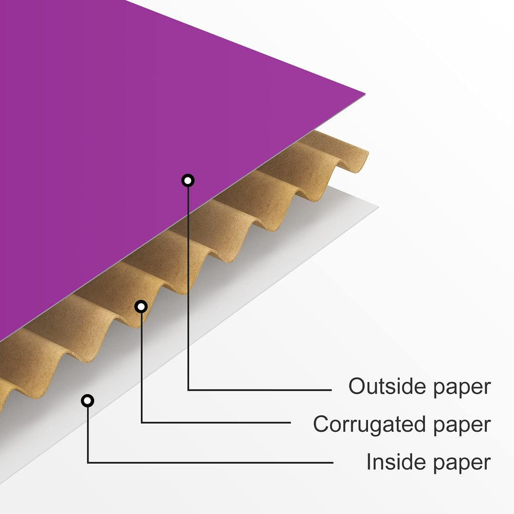 50 Pack 4"x8"x2" Shipping Boxes, Corrugated Cardboard Small Bo...