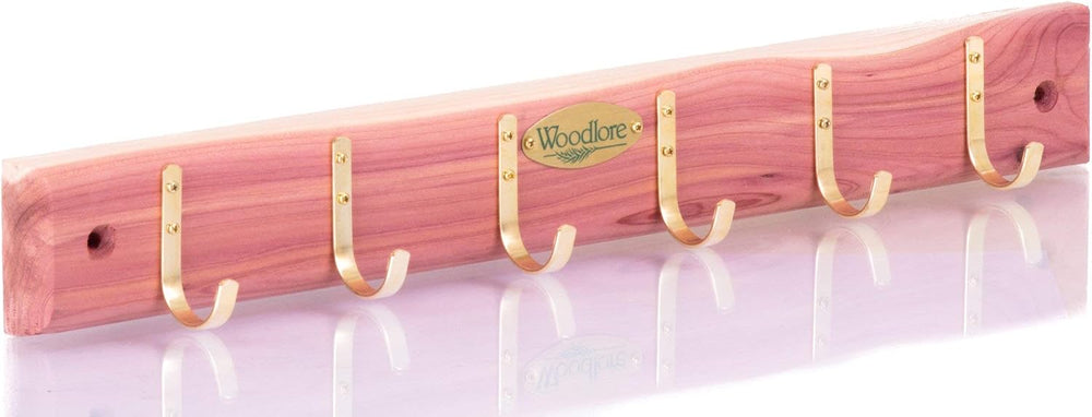 WOODLORE 82032 15 L X 2 H Belt Rack Holds 12 Belts