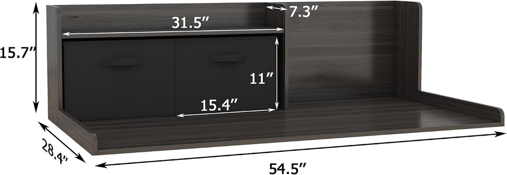 TaoHFE Washer Dryer Countertop,Washer and Dryer Topper for Laundry,Black