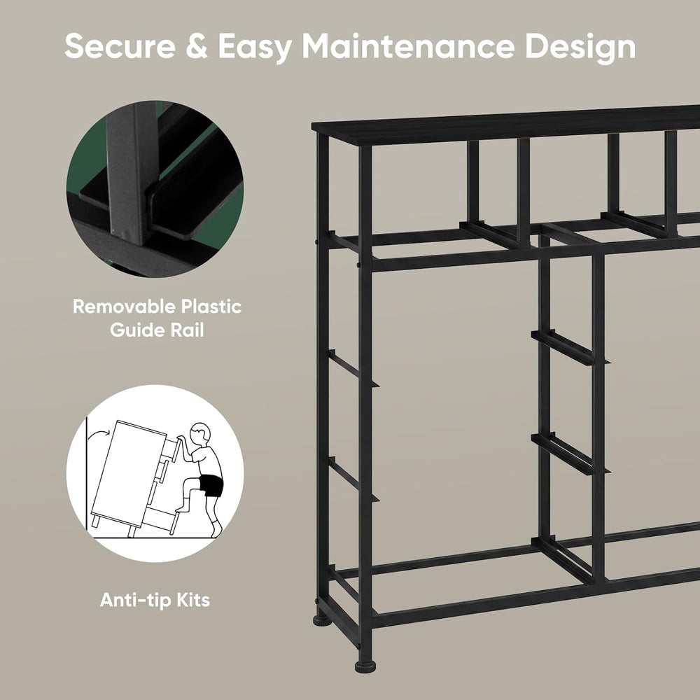 Fabric Dresser for Bedroom with 9 Drawers, Storage Tower