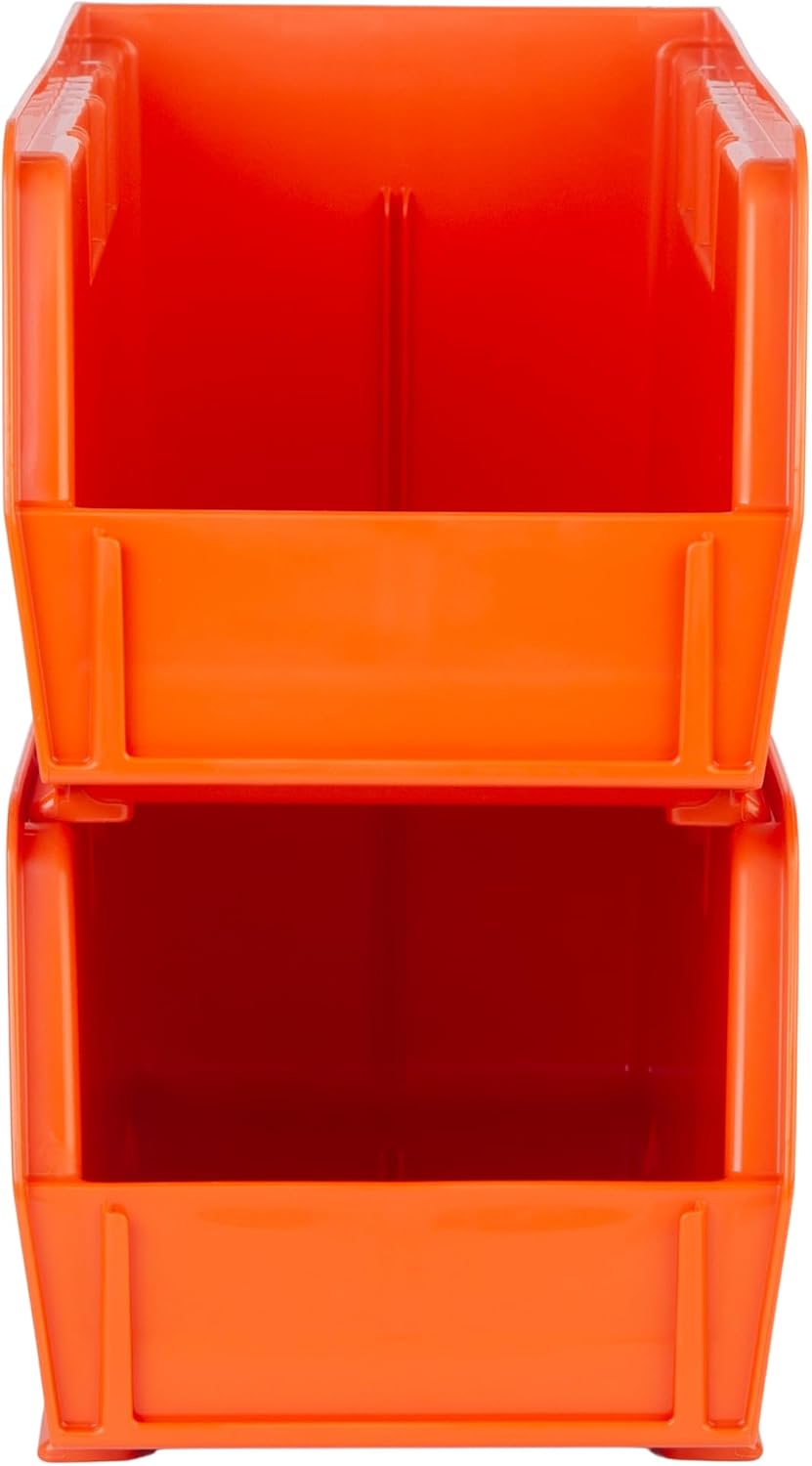 HE HUDSON EXCHANGE 11" x 5.5" x 5" (12 Pack) Plastic Stackable...